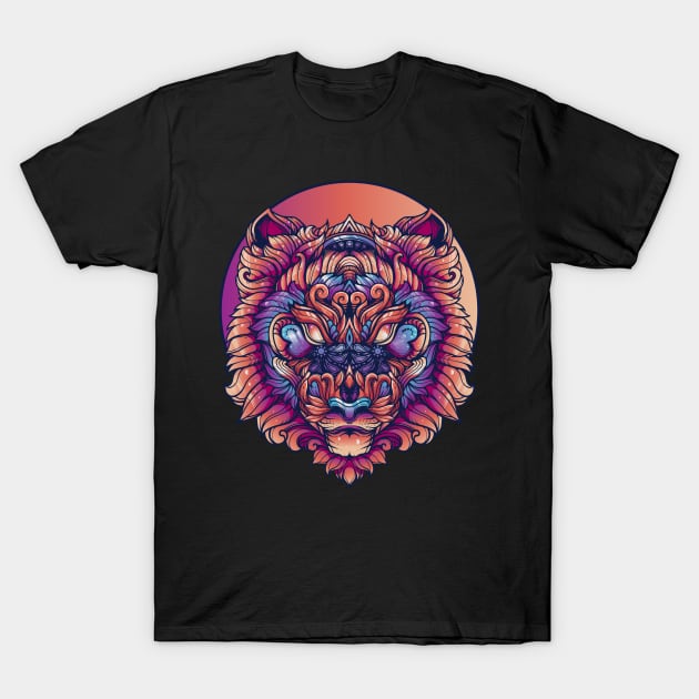 Fortune Tiger T-Shirt by tegaart